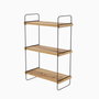 Hanah Home Estantería Industrial de Pared Pino Atlántico